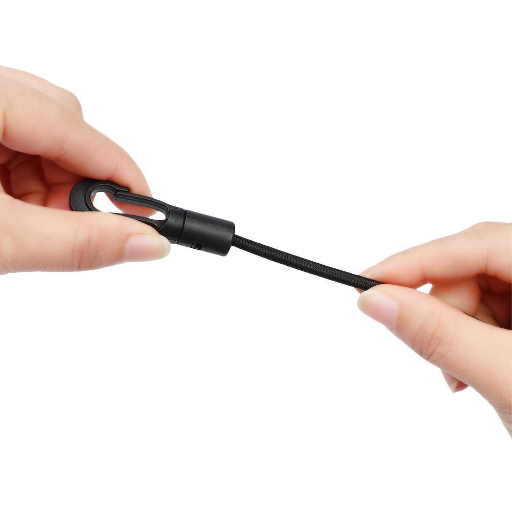 Tether Holder Kayak Paddle Leash Shock Cord Hook Tie Down Rope Kayak Bungee Fishing Rod Lanyard