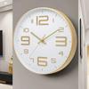 8 Inch Modern Decor Clock Non-Ticking Wall Clock Silent Round Wall Clock Quartz Clocks For Office School Bedroom Living Room
