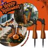 2Pcs Halloween Witch Legs With Stakes, Halloween Witch Prop Decoration, Halloween Decorations For Outdoor Garden , Indoor Outdoor Halloween Decor