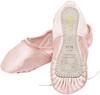 Ballet Specialty Store Mignon Satin Ballet Sansha with Perfect for Kids and Ballet Size Satin Pink Flats, Ribbon, Recitals, 17.5cm,