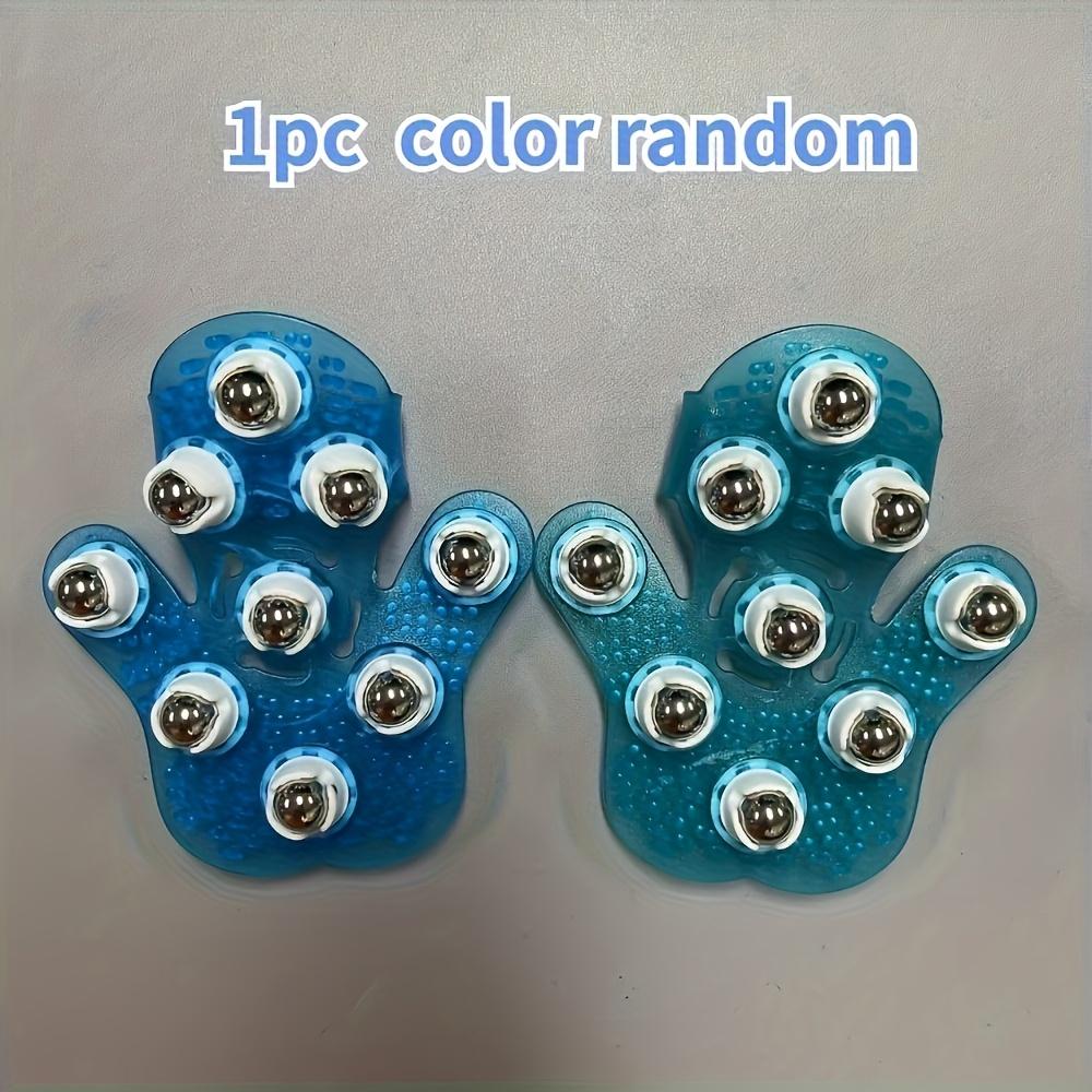 Массажная перчатка с роликовыми шариками: для массажа шеи, спины, плеч, бедер, лица и многого другого!