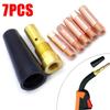 7PCS Gasless Nozzle Tips For Century FC90 Flux-Cored Wire Feed K3493-1 FC90 MIG Welder Welding Torch Welding Accessories
