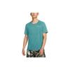 Dri-FIT Rise 365 Quick-Dry Running Short-Sleeve Shirt Men Tops Mineral-Blue CZ9185-379