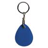 PU Leather Card Holder Keychain Key Ring Door Lock Access Tags ID Card Case Keychain Access Card Bag Key Tag Ring