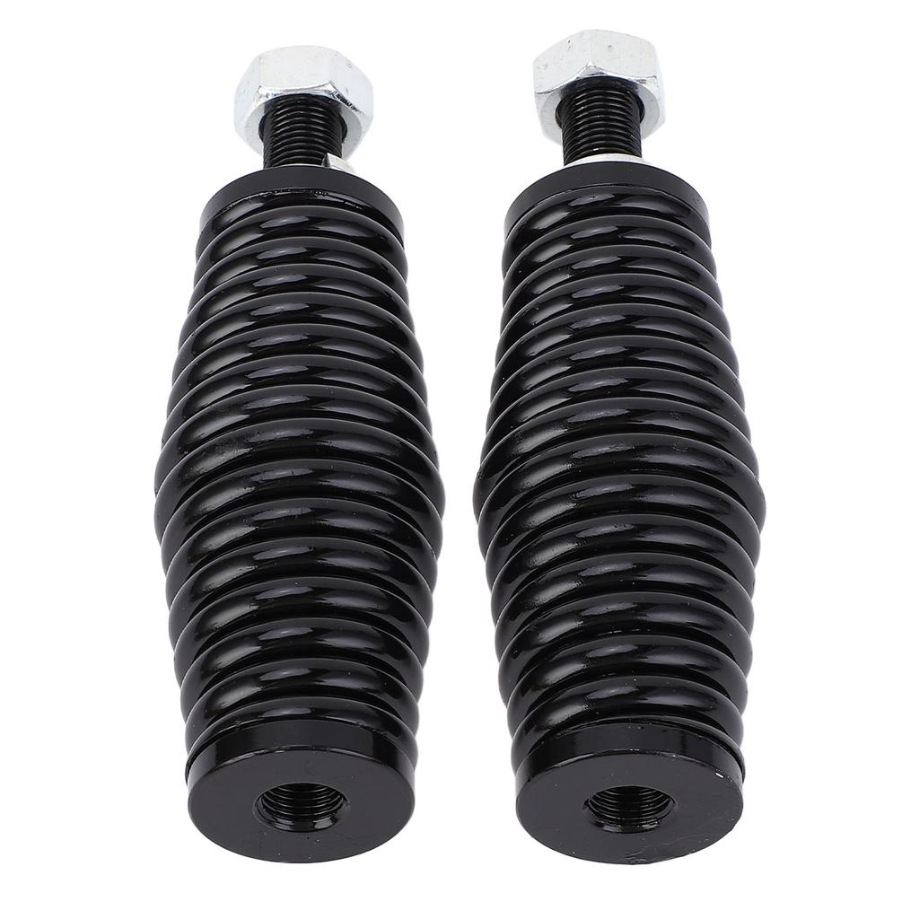 2pcs Heavy Duty Antenna Spring Mount M12 Screw 5mm Spring Waterproof Shockproof for LED Whip UTV ATV Off Road