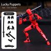 Action Figure Set, Giant Sword Robot Action Figure 3D Printed Robo 13 Action Fidget Toys Figure Articulated, Collectors Desktop