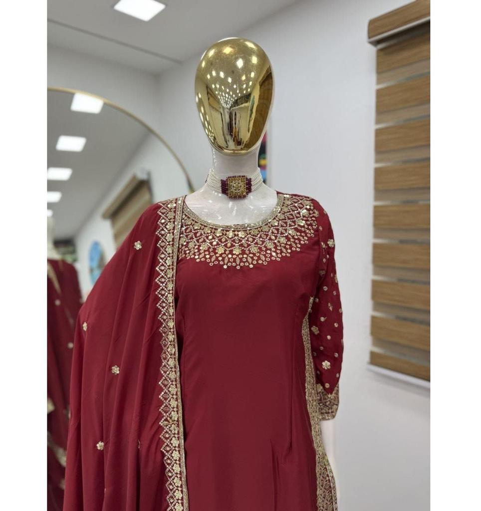 Indian Women Bollywood Salwar Suit Designer Party Wear Salwar Kameez Palazzo Set Ethnic Wear