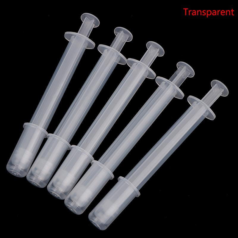 5Pcs Vaginal Applicator Lubricant Injector Syringe Lube Health Care Disposable Anal Nasal Cavity Applicator Launcher Butt Plug