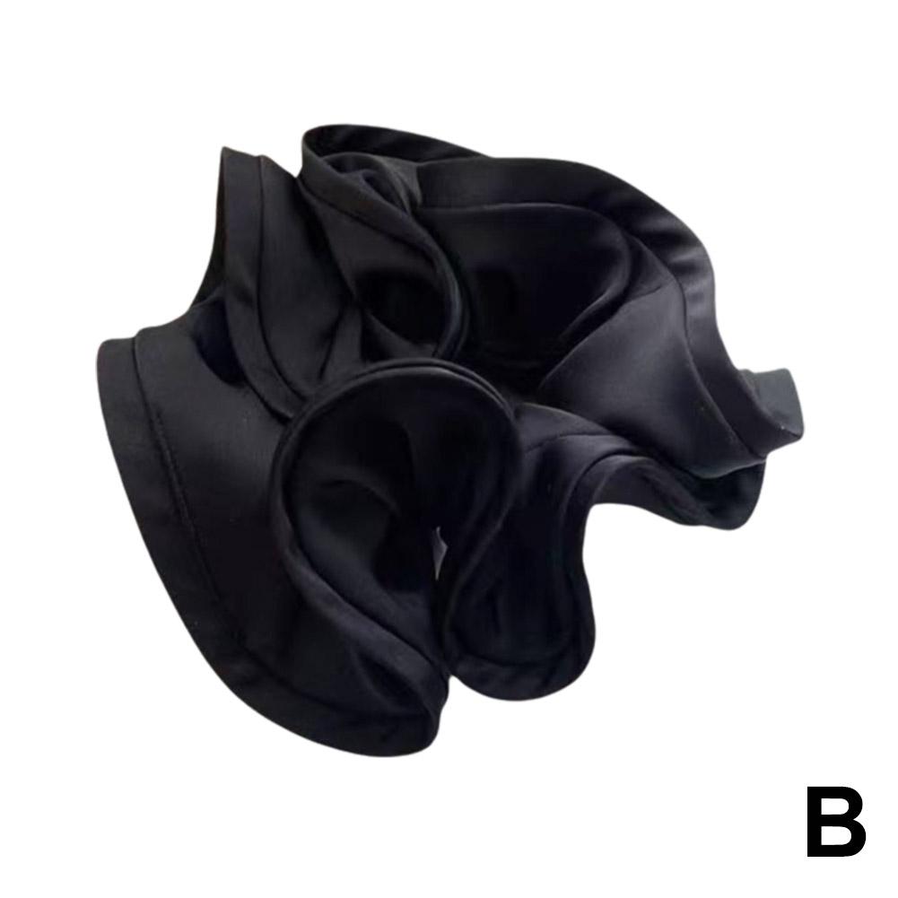 Ponytail Holder Satin Hair Tie Elegant Large Intestine Durability Scrunchies Elasticity High Ha I1M1