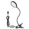 USB Plant Grow Light 1 Sunlight Full Spectrum Adjustable Desktop Clamp Growing Lamp for Indoor Plants 5 Dimmable Levels