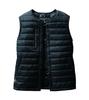 BURTLE Down Vest For Black 3254 35 XL (Unisex) Autumn/Winter