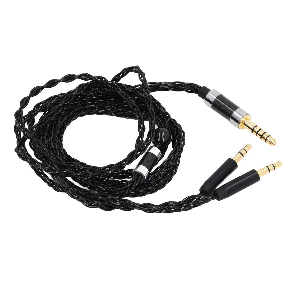 4,4 мм посеребренный кабель для наушников, замена для AH D600 AH D7200 AH D7100 AH D9200 AH D5200 3,9 фута