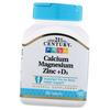 Vitamins for Bones, Calcium Magnesium Zinc + D3, 90tab (36440014)