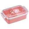 Children's Lunch Box, 450ml, with a Soft Dome-Shaped Lid, Single Tier, Made In Japan, Sanrio My Melody Big Ribbon, Girl's, RBF3ANAG-A