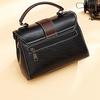 Women PU HandBag Women Single Shoulder Bags Casual Small Square Bag Leather Stitching Soft Messenger Bag