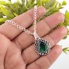 May Birth Green Emerald Gemstone 925 Silver Engagement Trendy Pendant Jewelry PP-26-10
