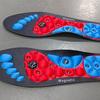 1 Pair Acupressure Foot Insoles for Men Women Orthopedic Gel Comfort Magnetic Shoe Inserts with