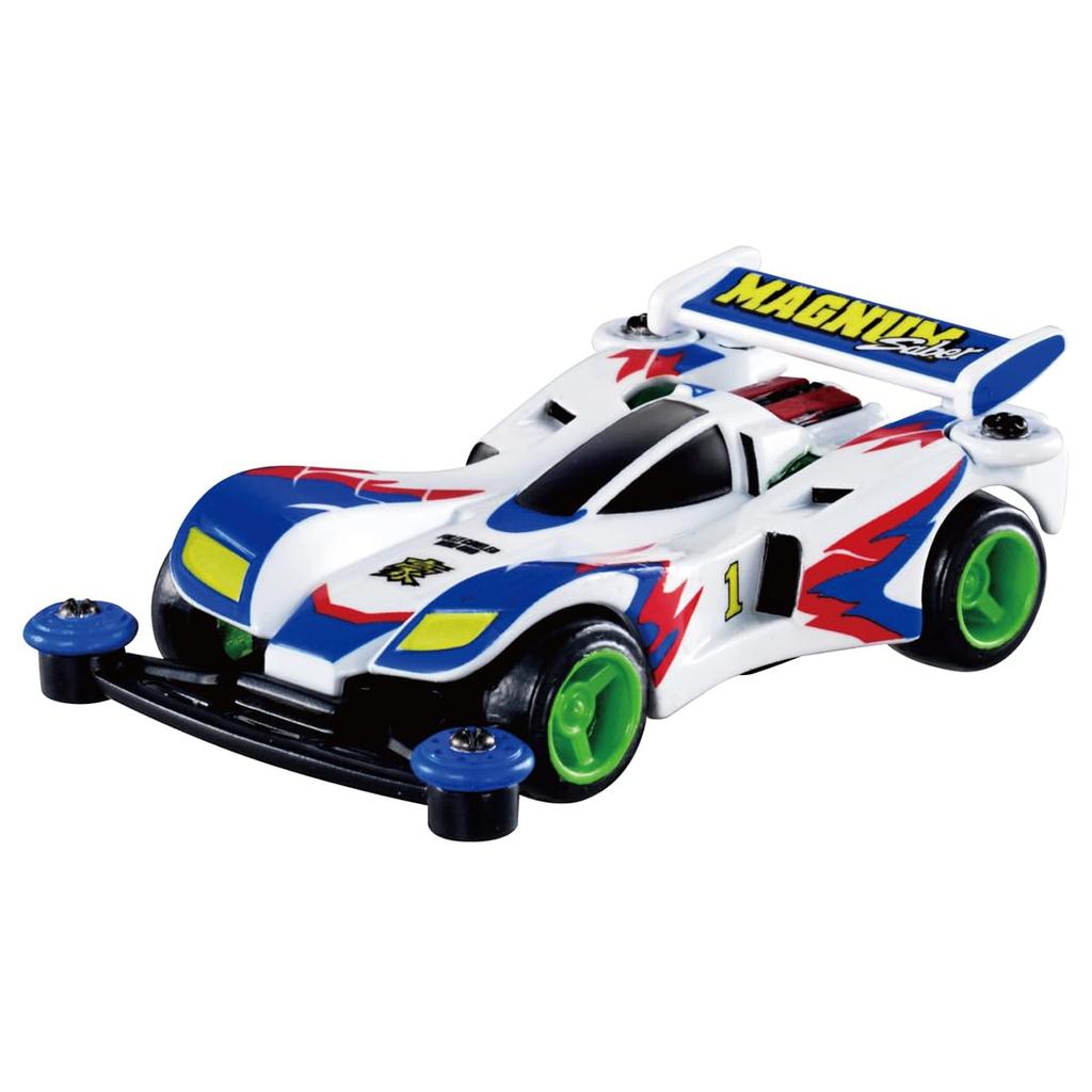 Takara Tomy Tomica Premium Unlimited Bakusou Kyoudai Mini 4WD Magnum Saber Mini Car Toy Ages Let's & Go!! 6+