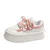 Fashion Kawaii Pink Platform Shoes for Women Fashion Casual New Spring Autumn Board Shoes Female White Increase Designer Sneakers Female