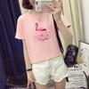 Summer Korean Version of Letters White Short-sleeved T-shirt for Female Students Versatile Loose Half-sleeved T-shirt Harajuku Style Top