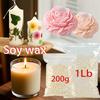 200g/1Lb Pure Soy Wax High Quality 100% Additive-Free Natural Scented Candle DIY Material Homemade Soy Wax Candles