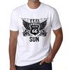 Men’s Vintage Tee Shirt Graphic T Shirt Feel The Sun White