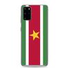 Coque Téléphone - Samsung - Galaxy S20 - Drapeau Suriname - Souple - Multicolore