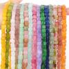 5-7mm Irregular Square Stone Beads Burmese Kyanite Amazonite Jade Beads for Jewelry Making Diy Bracelet Necklace Accessories