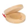 Pair of Castanets Wooden Castanet Finger Clappers Musical Instrument