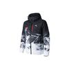 Outdoor Casual Sports Zipper Hooded Long Sleeve Down Jacket Men Jackets Snow-White Printed 152347945-1