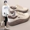 Comfortable Breathable Stylish Lightweight Women's Shoes 2025 Spring Casual Board Shoes Thick Bottom Booster Shoes Sports Women's Shoes