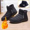 Winter Men's Casual Shoes Plush Warm Men's Snow Boots New Stylish Waterproof Non-slip Male Boots