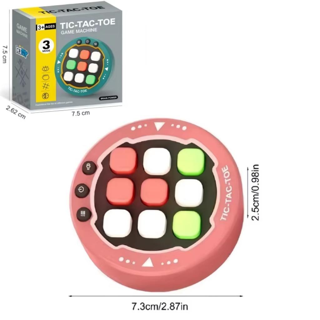 Music Rhythm Game Machine Light Up Puzzle Toys Montessori Travel Sensory Toys Brain Training Electronic Games For Kids Gifts