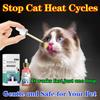 50ML Cat Heat Suppressant - For Male & Female Cats: Stops Excessive Meowing, Spraying, and Heat-Related Behaviors
