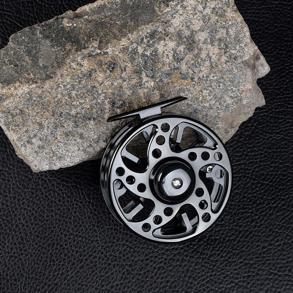 Fly Fishing Reel with Aluminum Body 3/4 5/6 7/8 Fly Fishing Reel 2+1BB 1:1 Spool Fly Reel Fishing Accessories for Trout