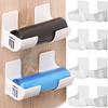 2PCS Wall Mounted Trash Bags Holder Garbage Bag Storage Box Organizer Plastic Bag Film Container Dispenser for Kitchen Shelf