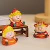 Cartoon Fengshui Sculpture Chinese Style Lucky Ornaments  Tabletop Decoration