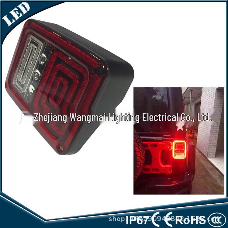 LED Tail Light for Jeep Wrangler - New Off-Road Back-Shaped Design