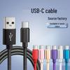 1-2M USB-C Nylon Braided Fast Charging Cable for Apple Devices