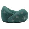 U-Shaped Memory Foam Travel Neck Support Pillow - Portable and Storable Snail Design