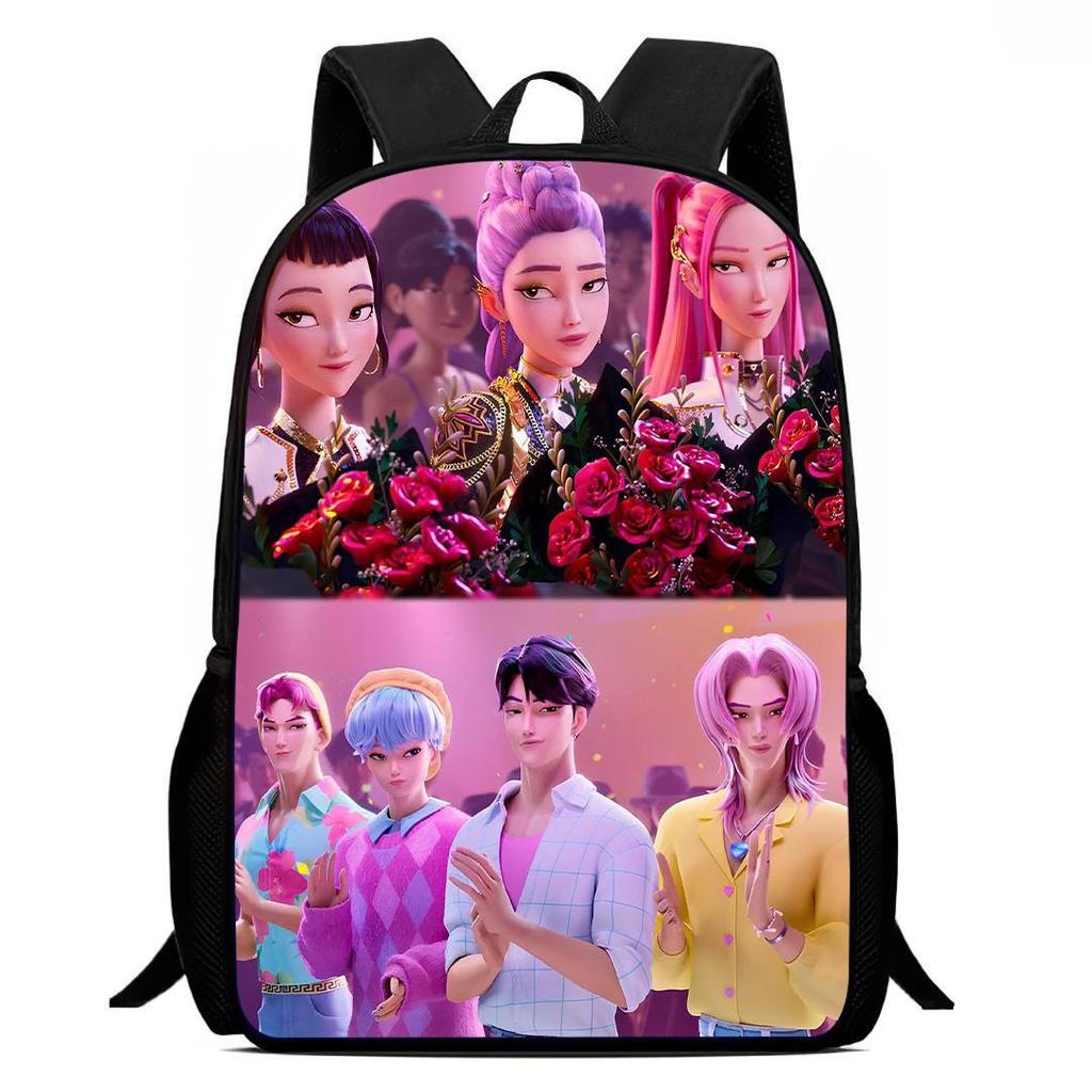 Kpop Demon Hunter Girl Group High-Definition Backpack - Lightweight & Casual Design