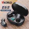 VAORLO E6S TWS Wireless Bluetooth Earphones Gaming Headphones LED Display Noise Cancelling In-ear Earbuds Headset With Microphone