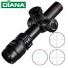 Diana 2-7X20 Red and Green Dots External Adjustment with Light Hunting Scope Crosshair Scope