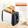 Household Stainless Steel Toaster Double-Slot Toaster Fully Automatic Mini Breakfast Toast 2 Pieces