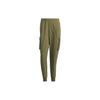 Solid Color Logo Cargo Joggers Men Bottoms Green H39861