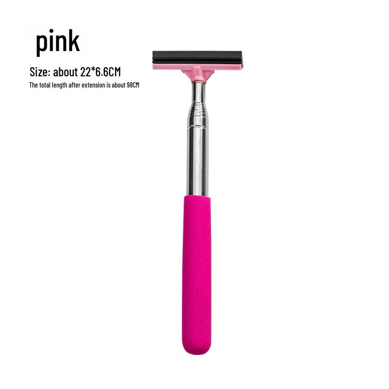 Stainless Steel Extendable Car Rearview Mirror Wiper - Multipurpose Retractable Tool