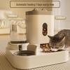 Automatic Double Bowl for Cats & Dogs: Pet Food and Water Dispenser