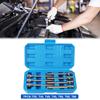 Auto Accessories Chrome-Vanadium Steel Drive Extra Long T25, T30, T40, T45, T50, T55, T60 Size Torx Star Bit Socket Set 7Pcs 3/8inch