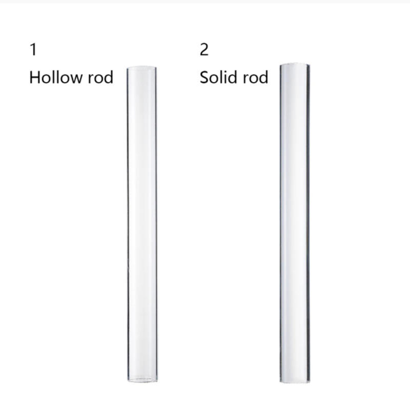 2PCS Clear Acrylic Rolling Pin Solid Clay Round Tube Roller Clear Clay Rolling Pins for Diy Art Craft