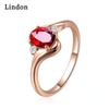 Lindon Women Opening Adjustable Rings for Women Wedding Party Jewellery Gift